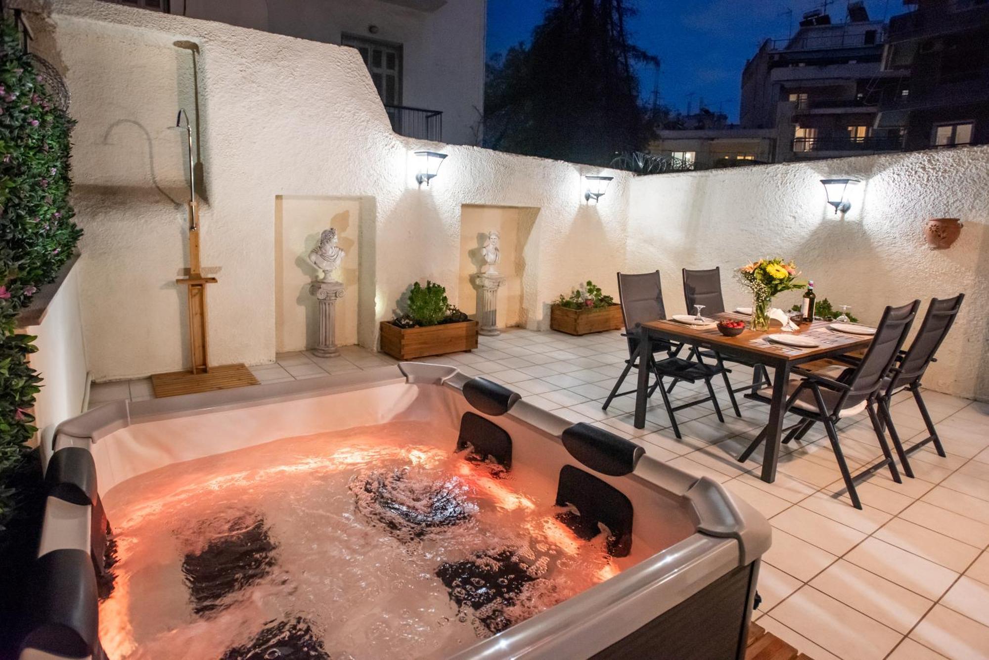 Kg Acropolis Escape Spa Apartment Atenas Exterior foto